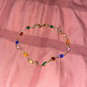 BZL 18K Gold Plated Anklet